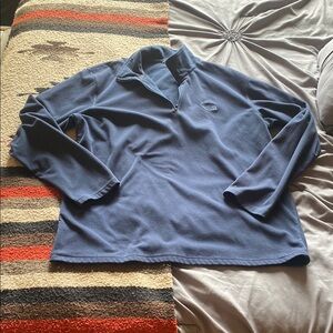 The North Face Blue Half-Zip Pullover